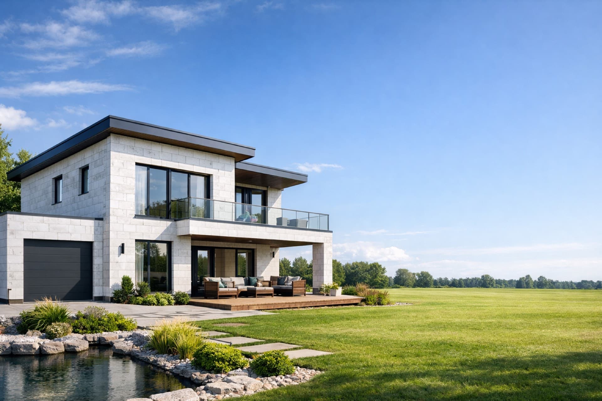 Дом из газобетона в Челябинске