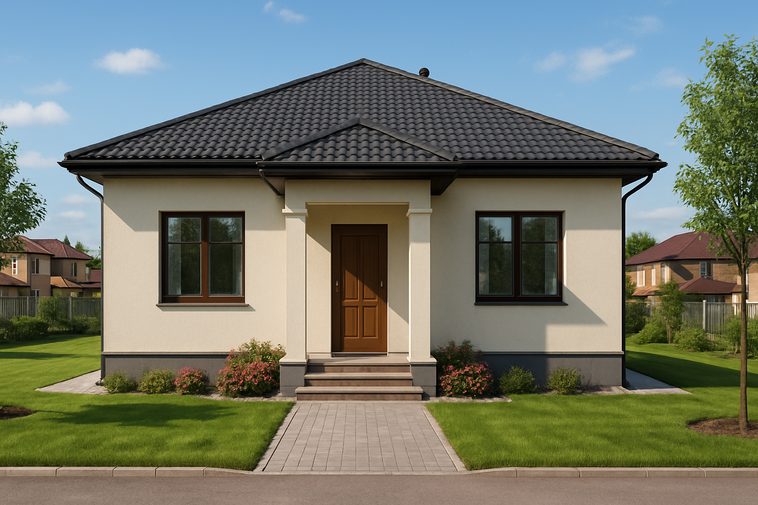 Дом 10×10, один этаж в Челябинске